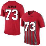 NCAA Ohio State Buckeyes Men's #73 Jonah Jackson Retro Nike Football College Jersey QZI1145FV